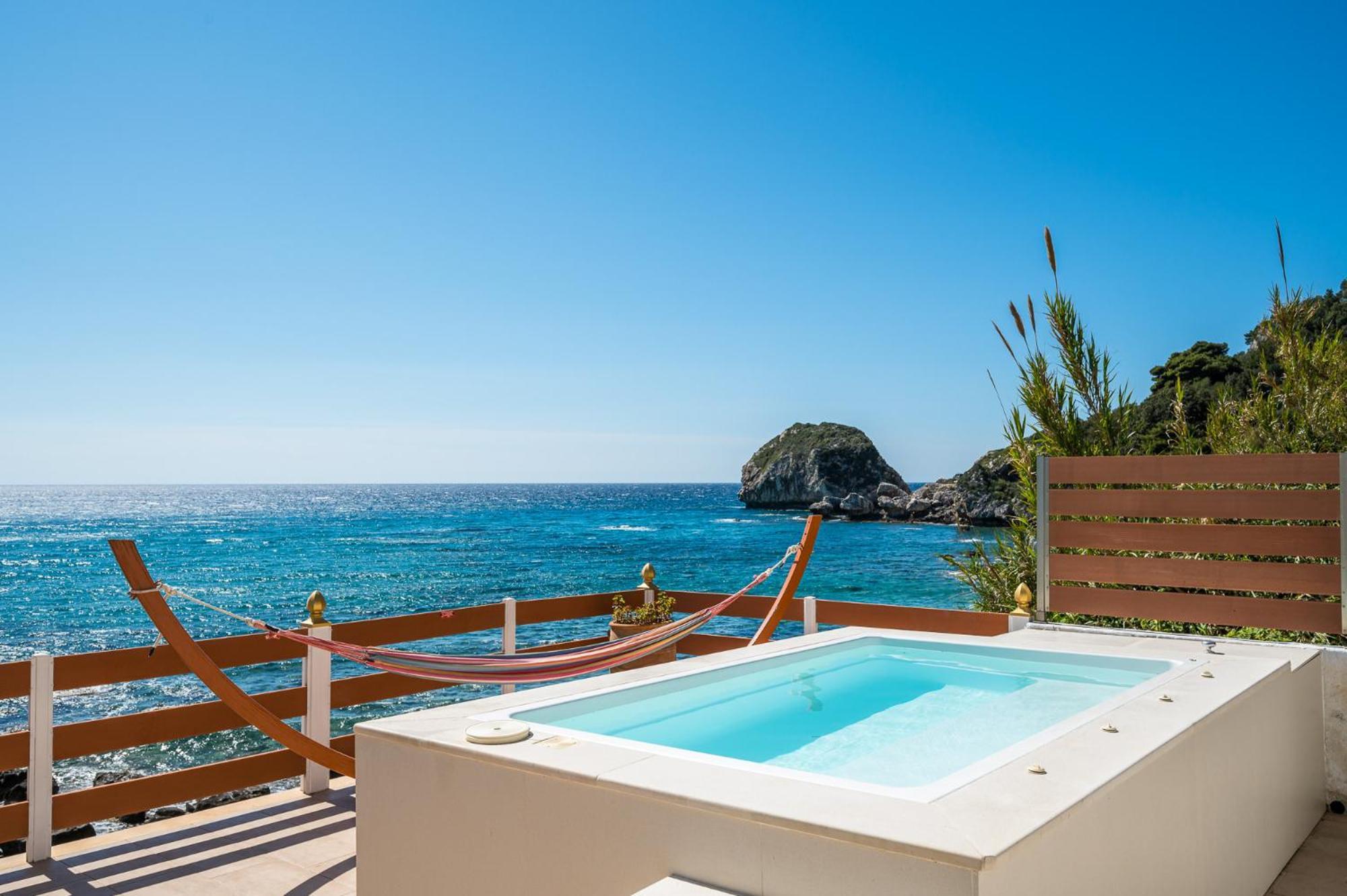 Villa Renata & Villa Filippos With Private Plunge Pool By Konnect Agios Gordios  Zewnętrze zdjęcie