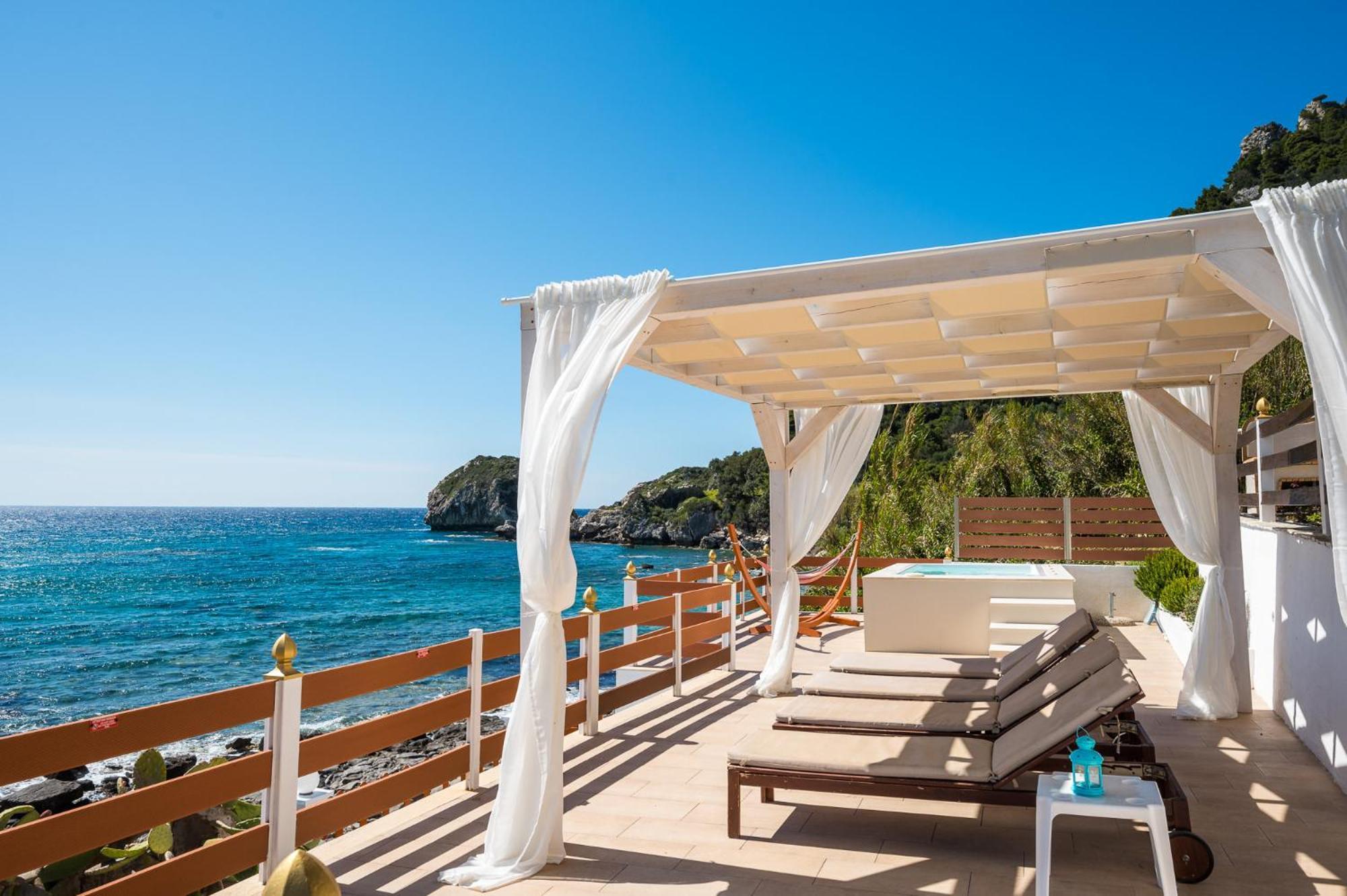 Villa Renata & Villa Filippos With Private Plunge Pool By Konnect Agios Gordios  Zewnętrze zdjęcie